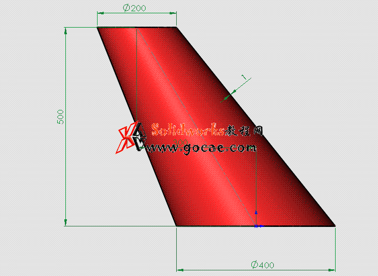 每日一练59平行圆口斜椭圆锥管solidworks薄板放样钣金视频教程