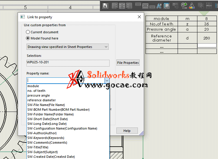 每日一练：#74 直齿圆柱齿轮做成solidworks 模板零件方便修改和出工程图 | 视频教程