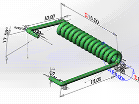 每日一练：#81 | 扭转弹簧 发夹压簧 | solidworks 初学基础视频教程