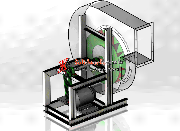 每日一练 #101 | 离心风机 | solidworks2020 机械设计 案例视频教程