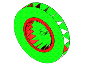 Solidworks入门教程：EB088 钣金练习 离心风 叶片轮 solidworks2020 视频教程