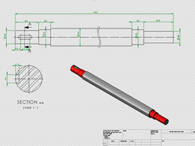 Solidworks入门教程：EB090 建模练习 传动轴 solidworks2020 视频教程