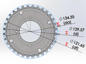 Solidworks入门教程：EB091 滚子链 GB1244标准 链轮画法  solidworks2020 视频教程