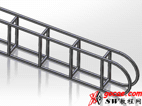solidworks焊件-教程#2-焊件轮廓的自定义属性与工程图-视频教程
