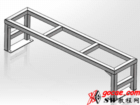 solidworks焊件-教程#6-方通型钢结构件的尺寸控制-视频教程
